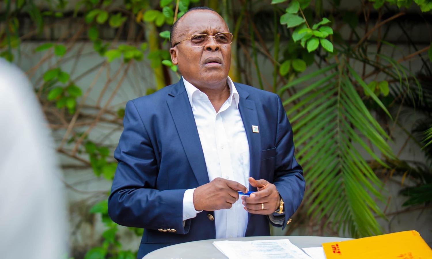 Le ministre des Sports et Loisirs François Claude Kabulo Mwana Kabulo 