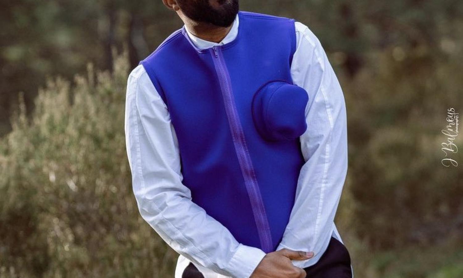 Fally Ipupa lors du tournage du clip de la chanson May day