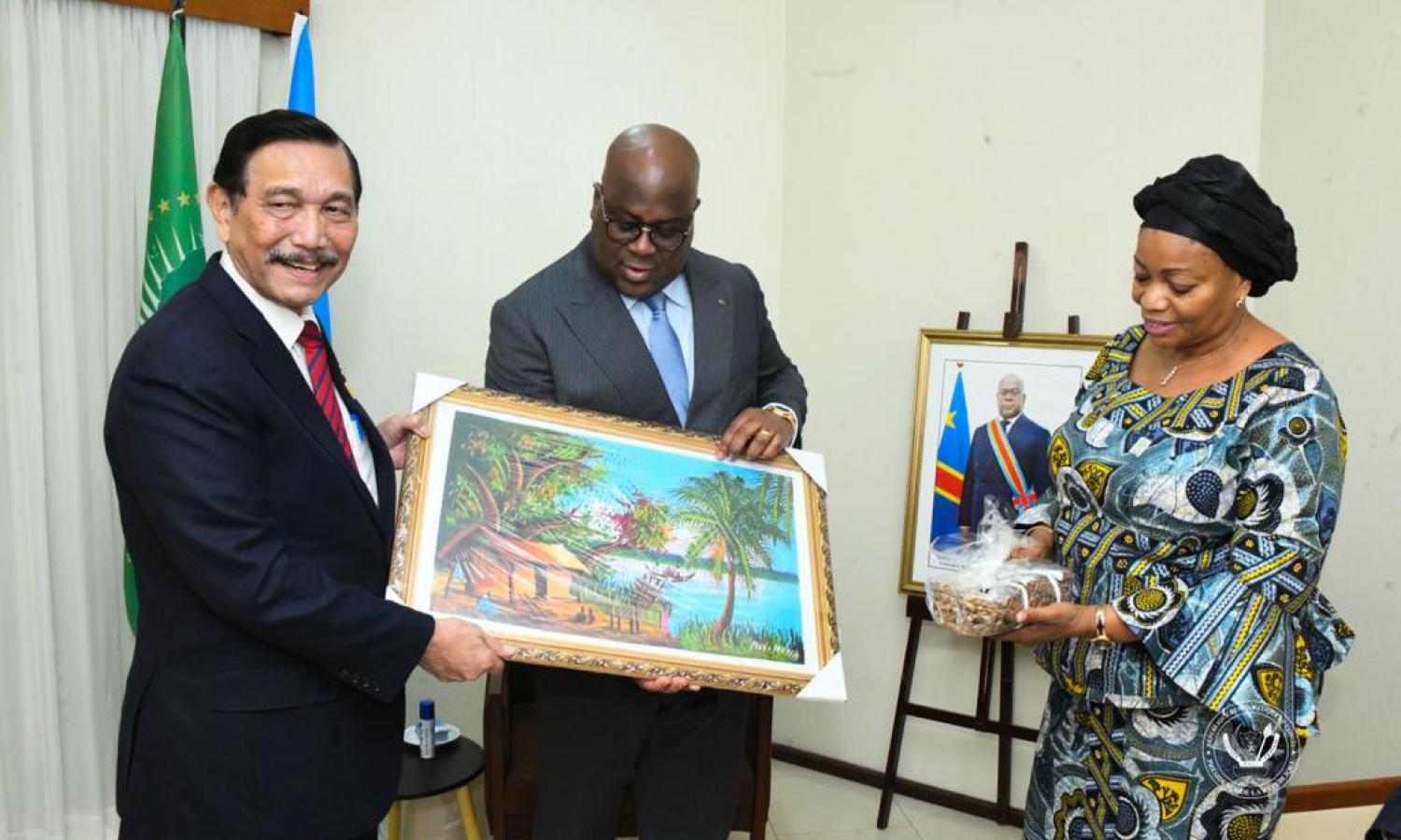 Félix Tshisekedi au Brésil 