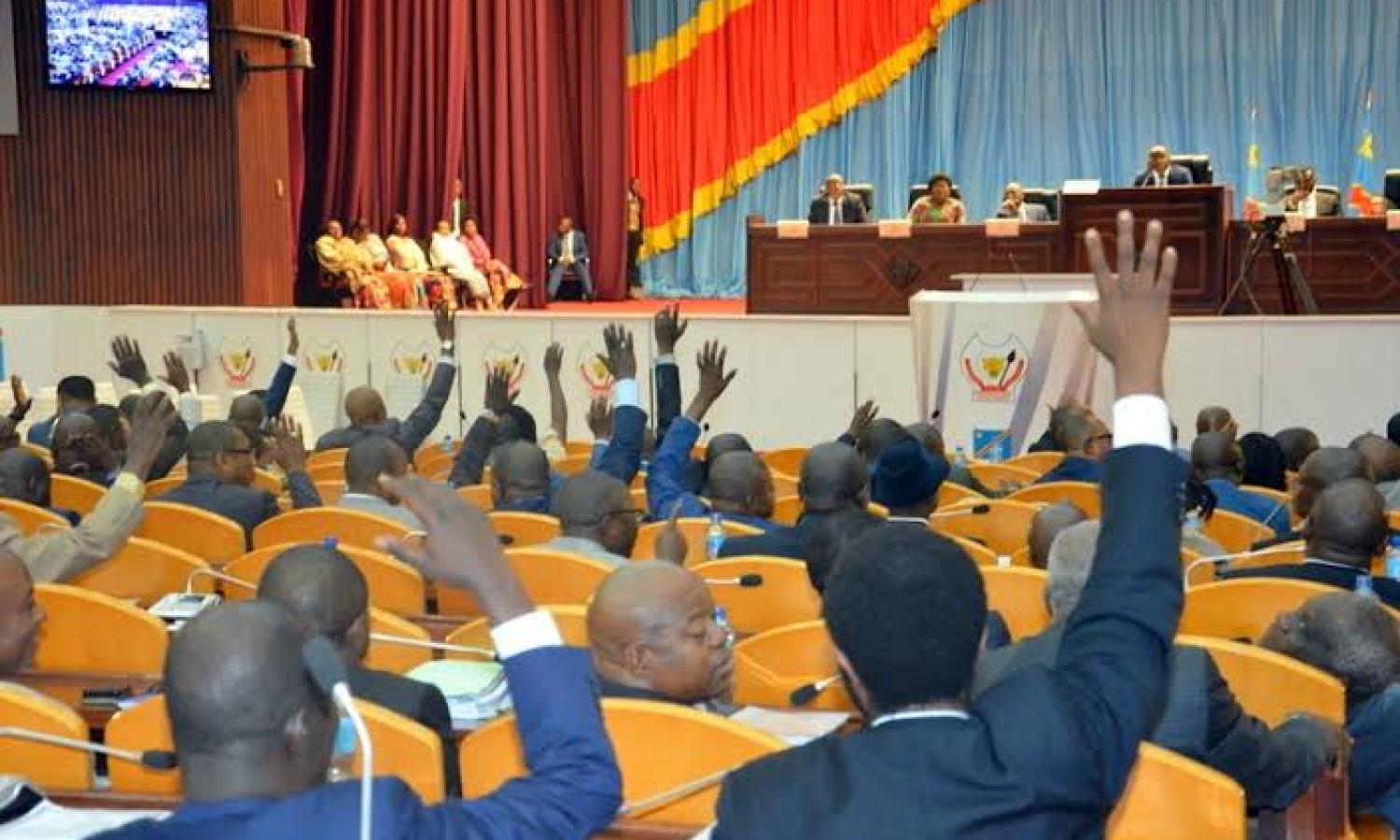 Photo d'illustration des députés à l'Assemblée Nationale 