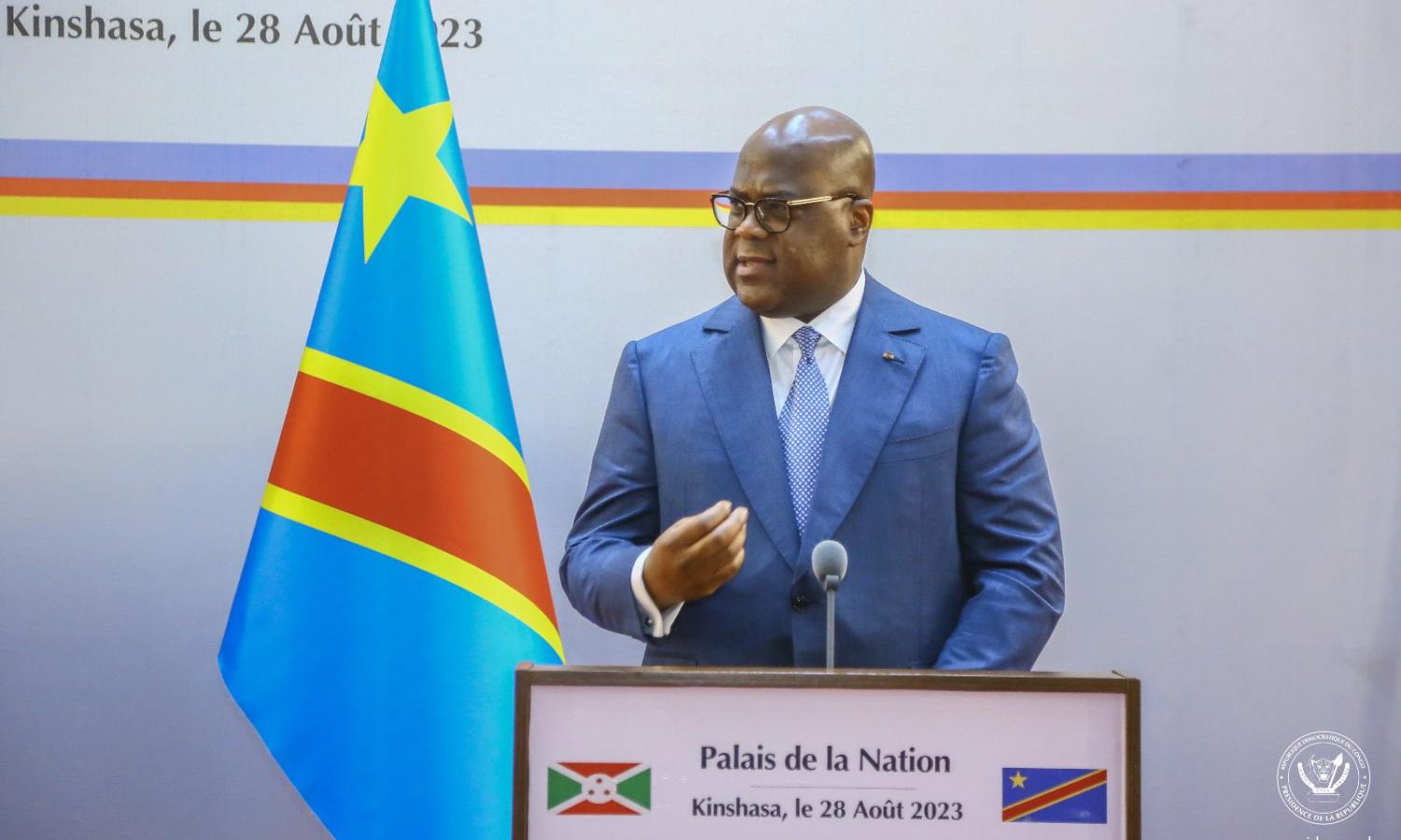 Félix Tshisekedi, président de la RDC