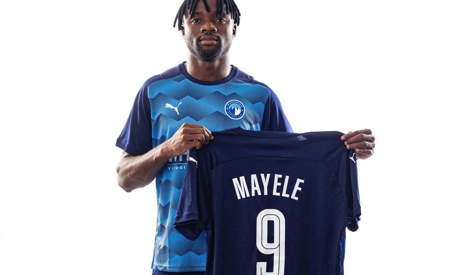 Fiston Mayele Kalala lors de sa présentation 