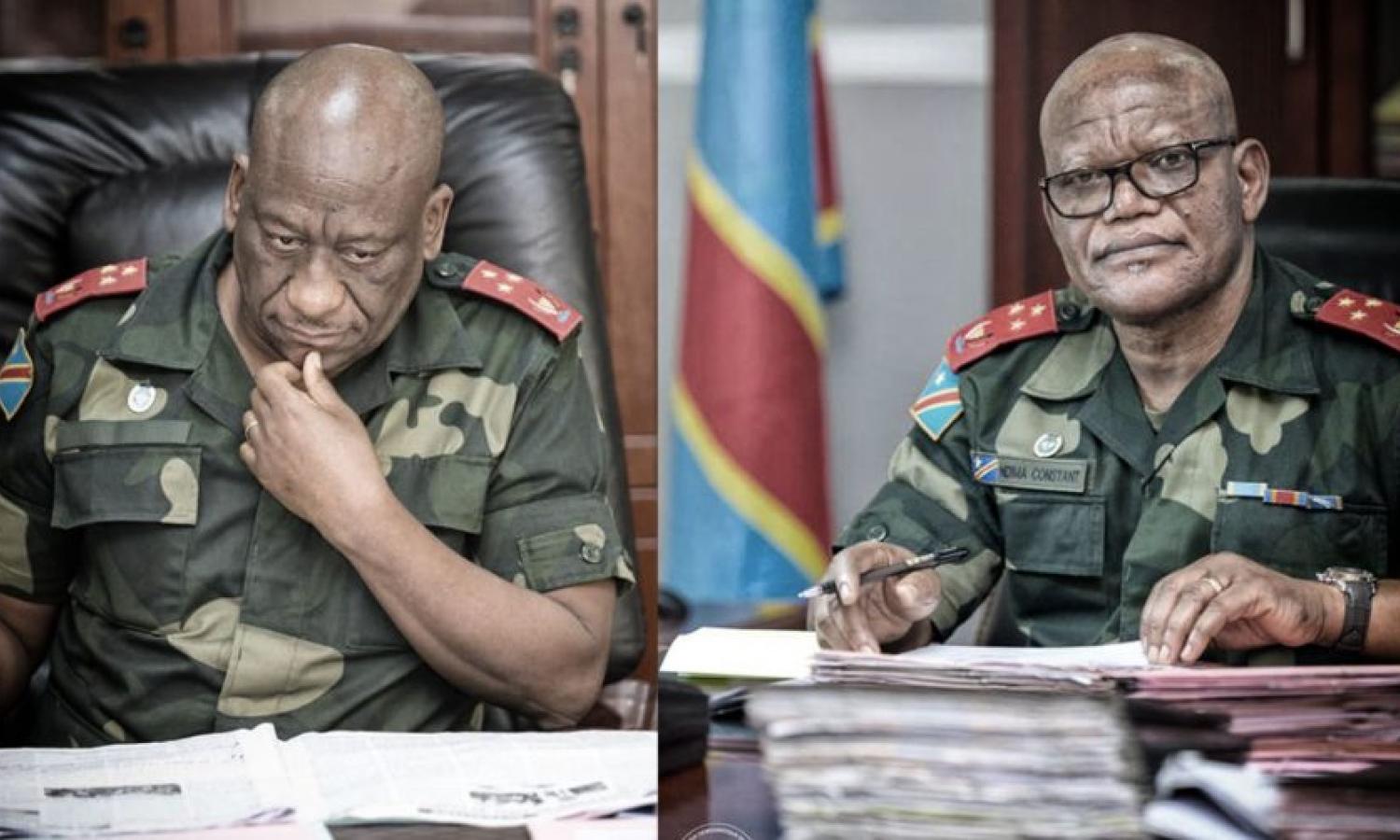 Les Gouverneurs militaires de l'Ituri et du Nord-Kivu 
