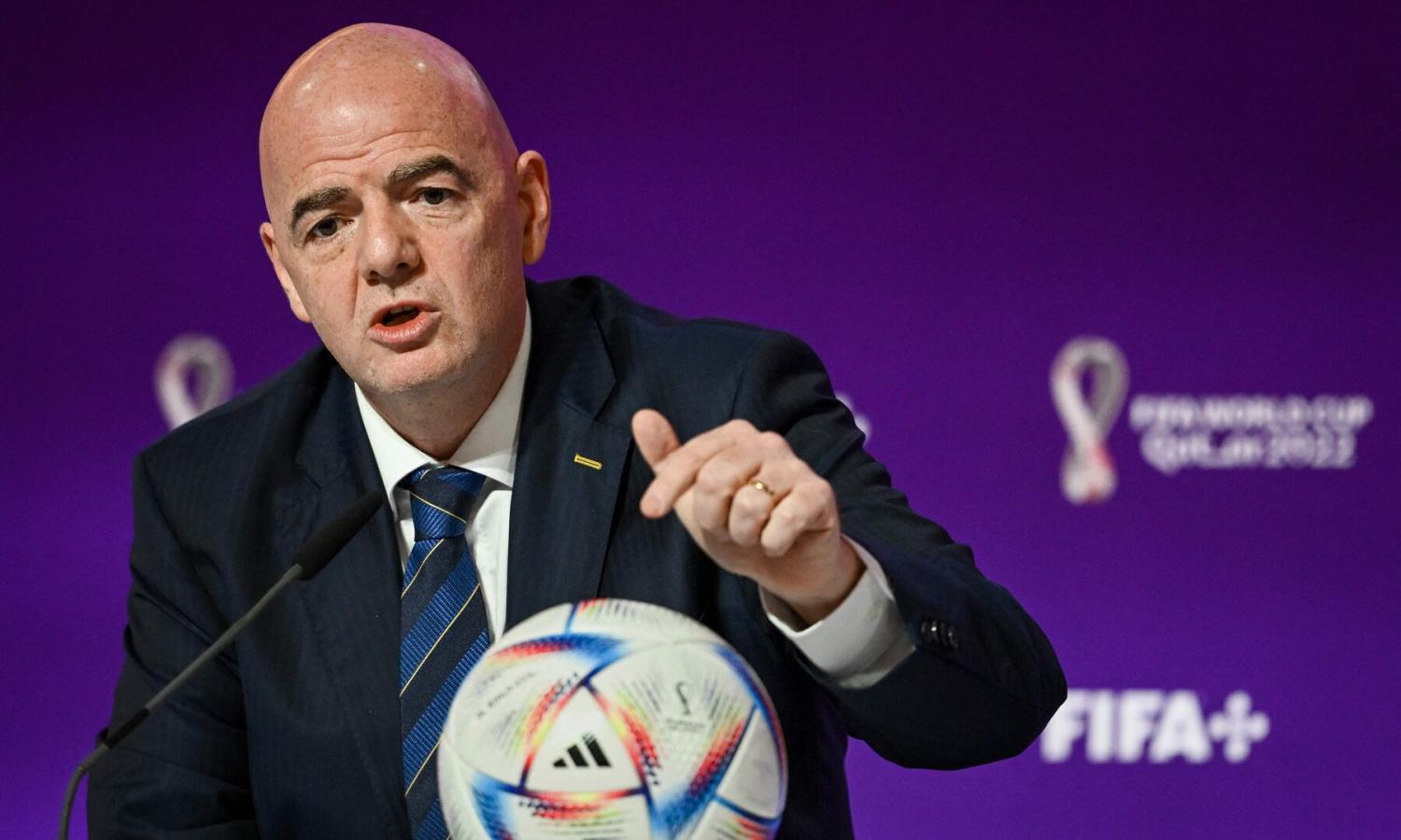 Giovanni Vincenzo Infantino, président de la FIFA.