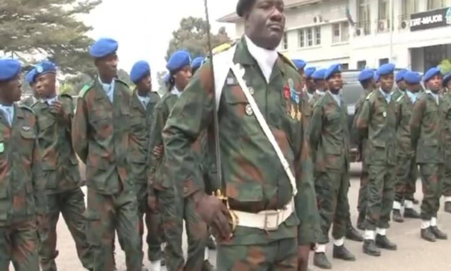 Présentation de la nouvelle tenue des FARDC 