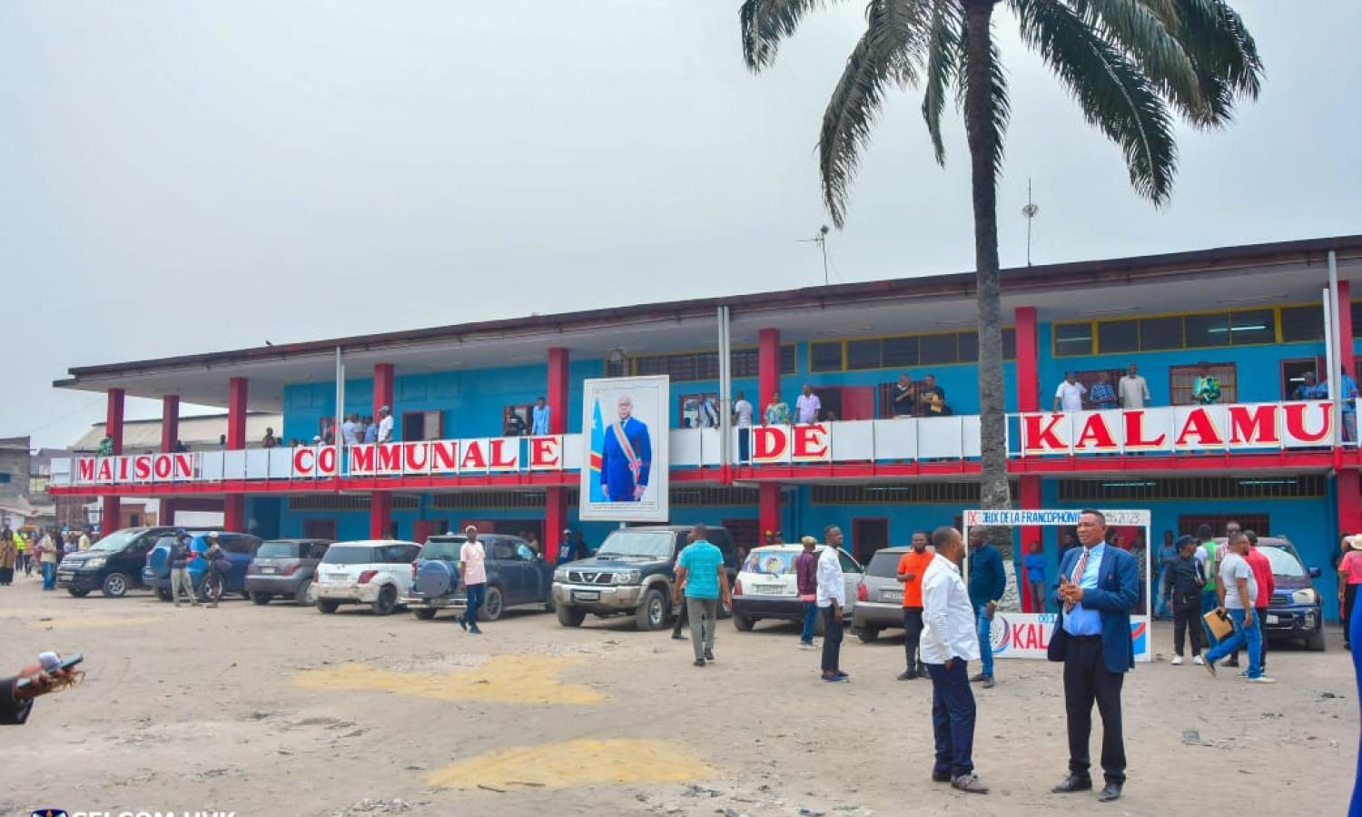 La maison communale de Kalamu.