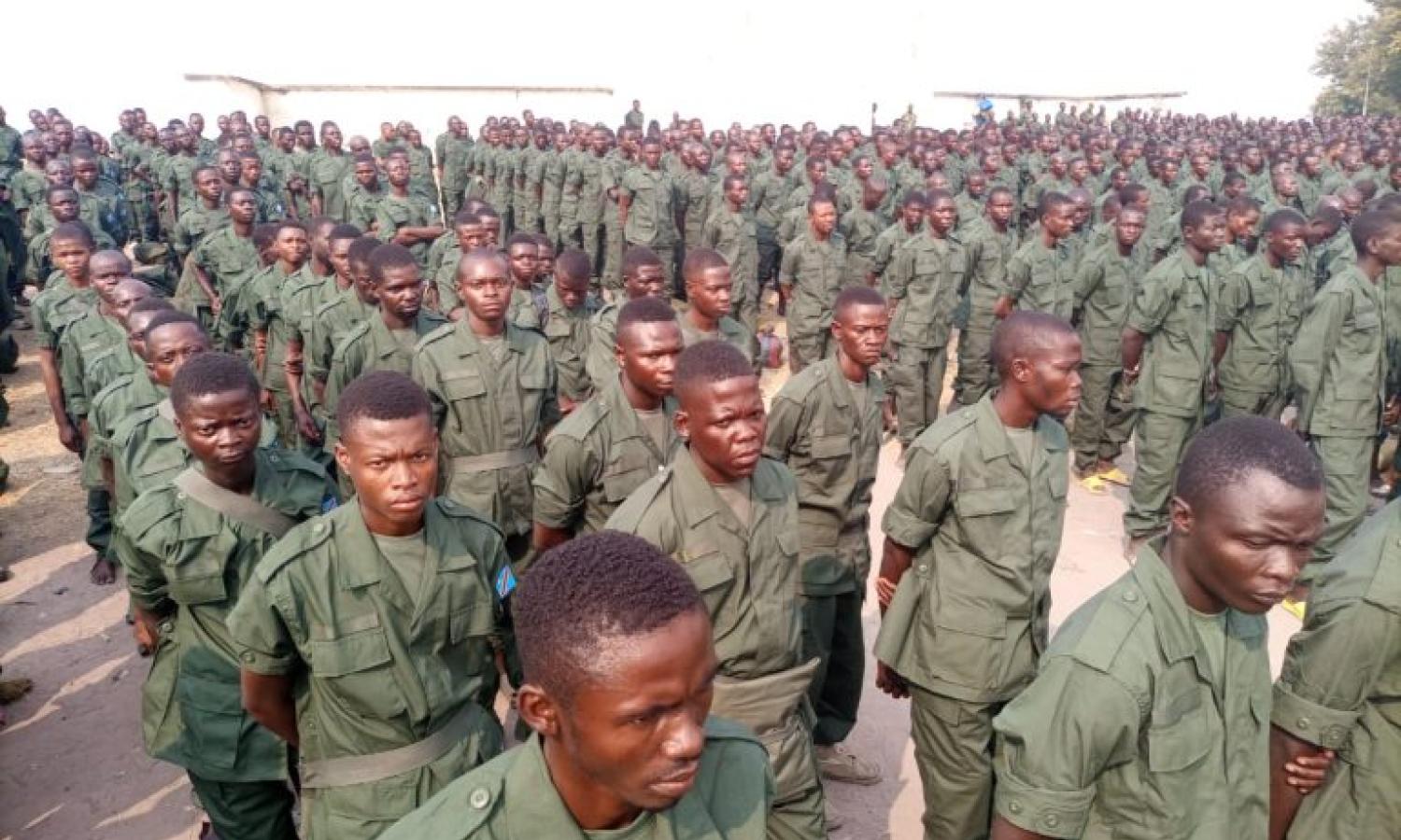 Les recrues militaires 