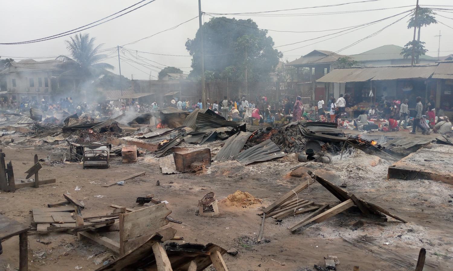 État du marché de Matadi Kibala