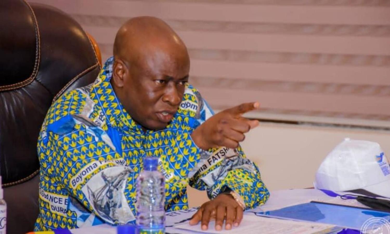Le secrétaire générale de l'UDPS Augustin Kabuya