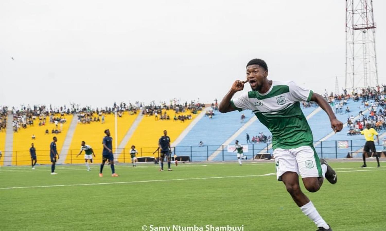 Le buteur du match DCMP vs Aigles du Congo 