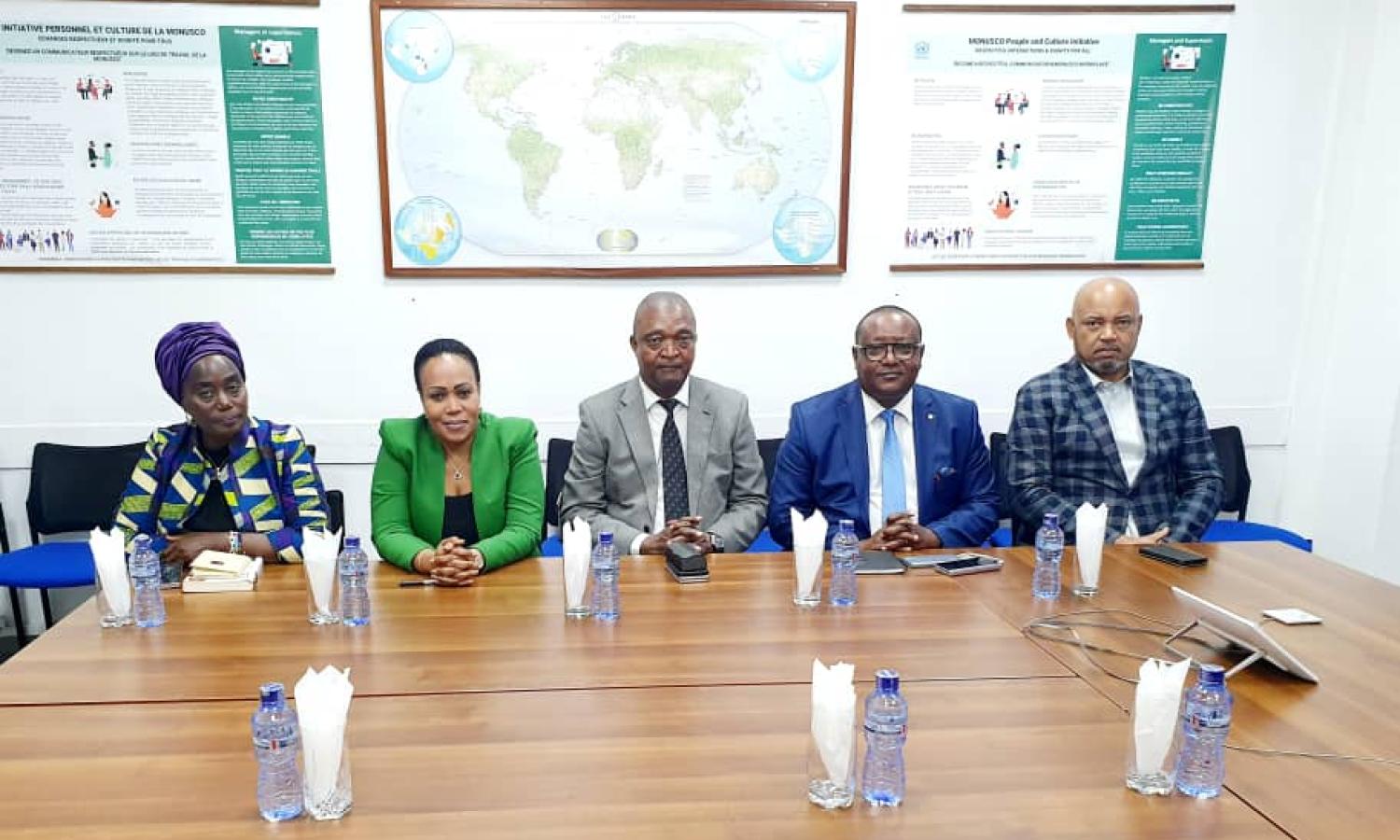 La délégation du FCC au QG de la Monusco 