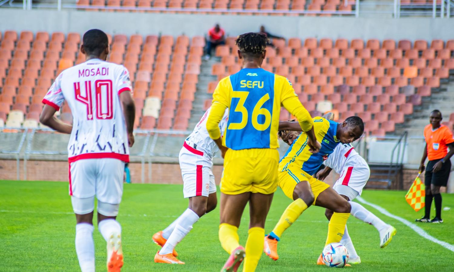 Le match de Lupopo contre l'équipe Sud Africaine