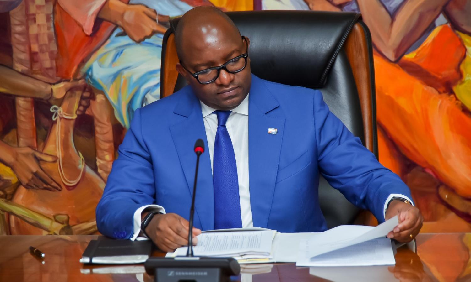 Le premier ministre Jean-Michel Sama Lukonde 