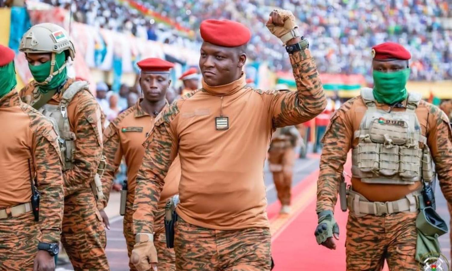 Le capitaine Ibrahim Traoré 