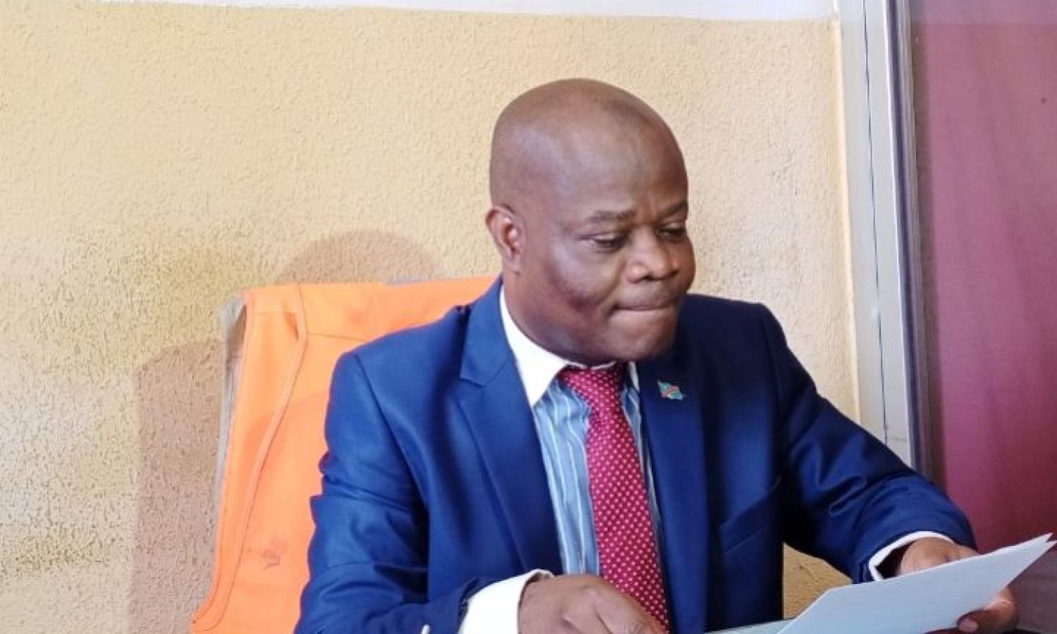 Dieudonné Mushagalusa, coordonnateur du panel des experts de la société civile