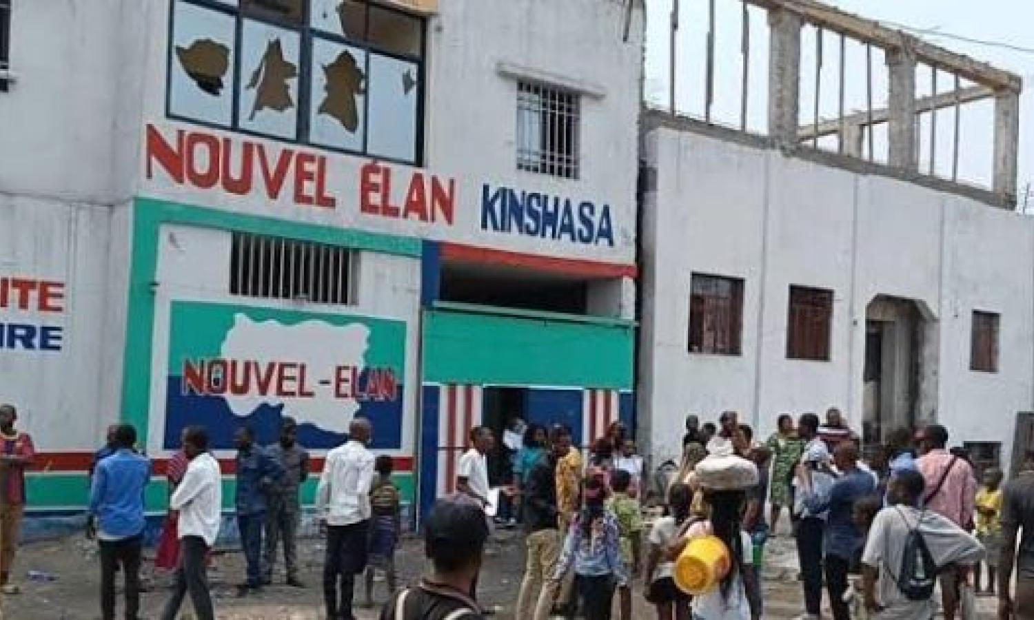 Siège du parti Nouvel Élan à Kinshasa