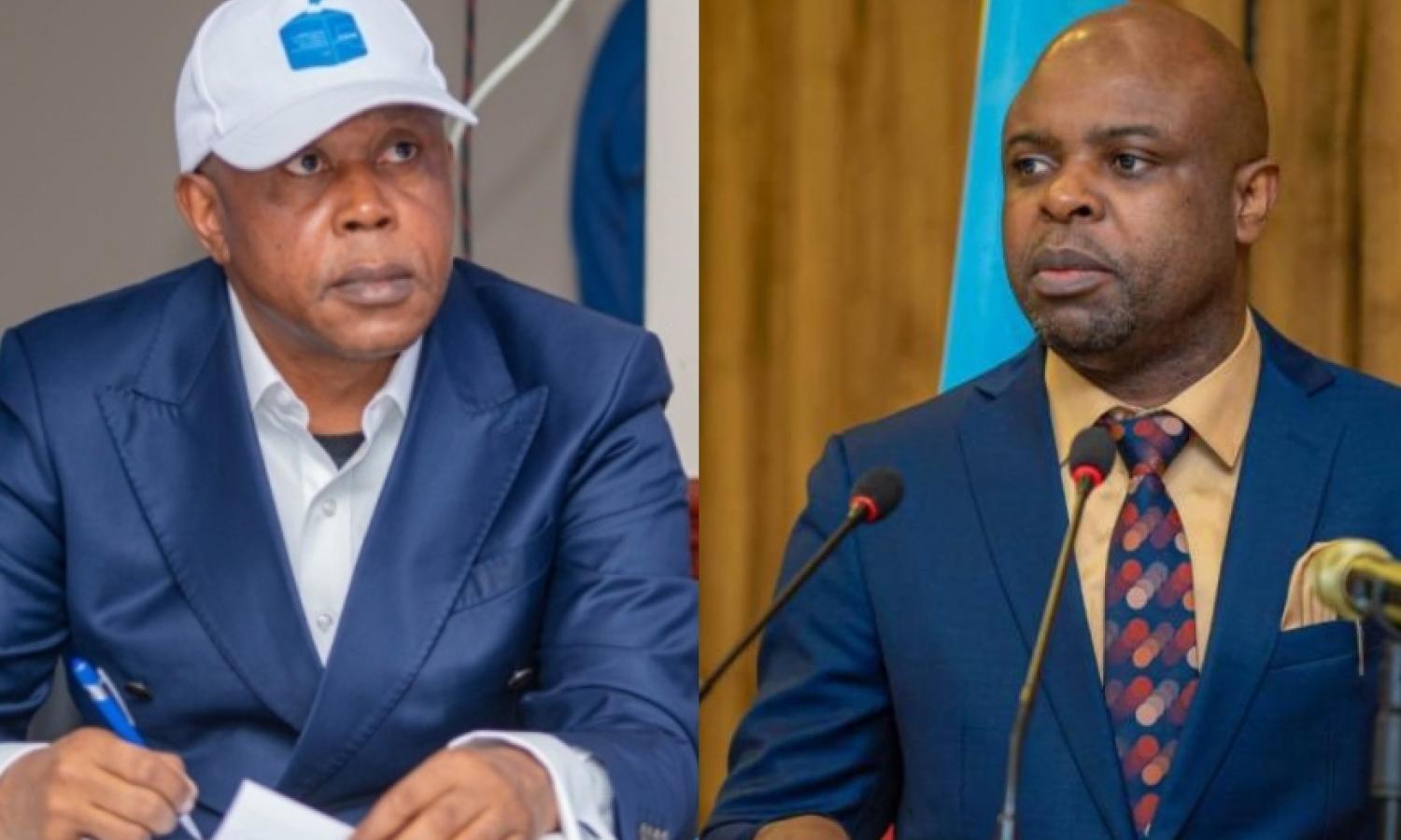 Denis Kadima et Totokani Mabiku
