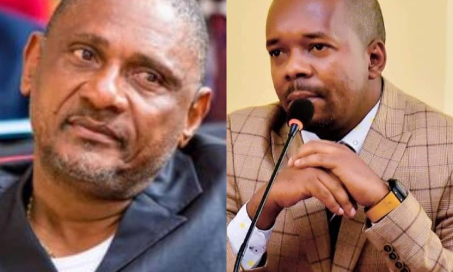 Gérard Kongolo et Yves Bukula 