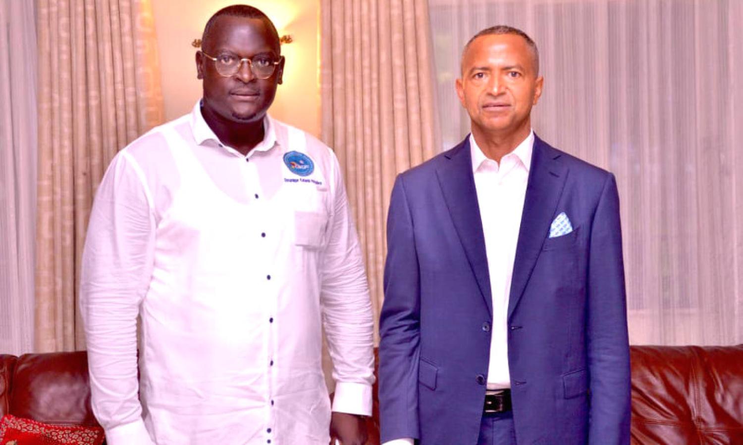Jacky Ndala et Moïse katumbi 