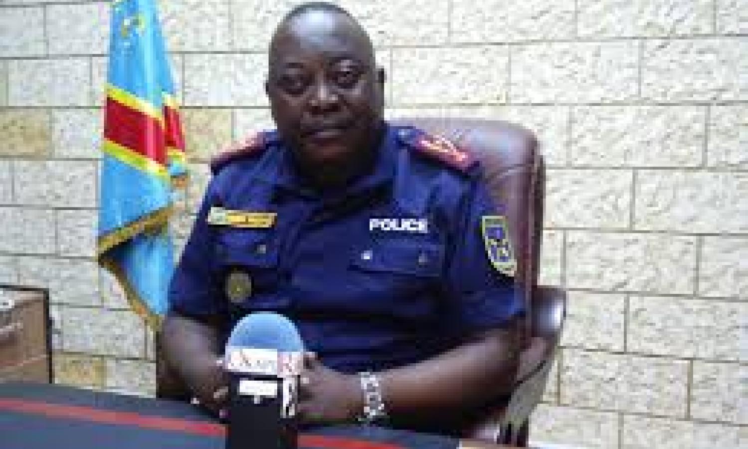 Sylvano Kasongo commissaire divisionnaire 