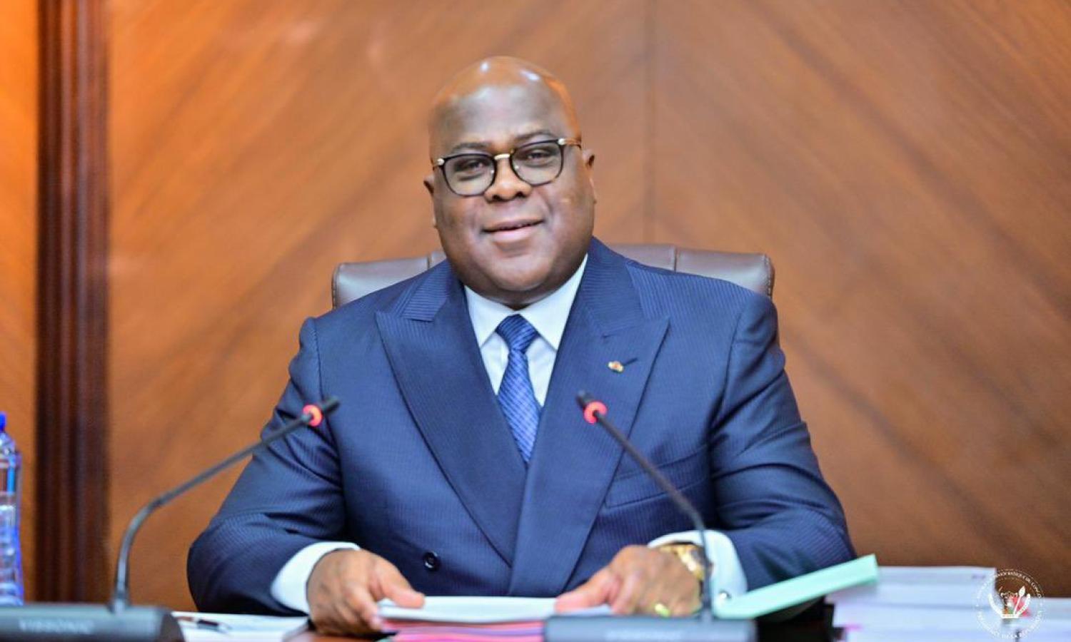 Félix Tshisekedi, président de la République Démocratique du Congo 