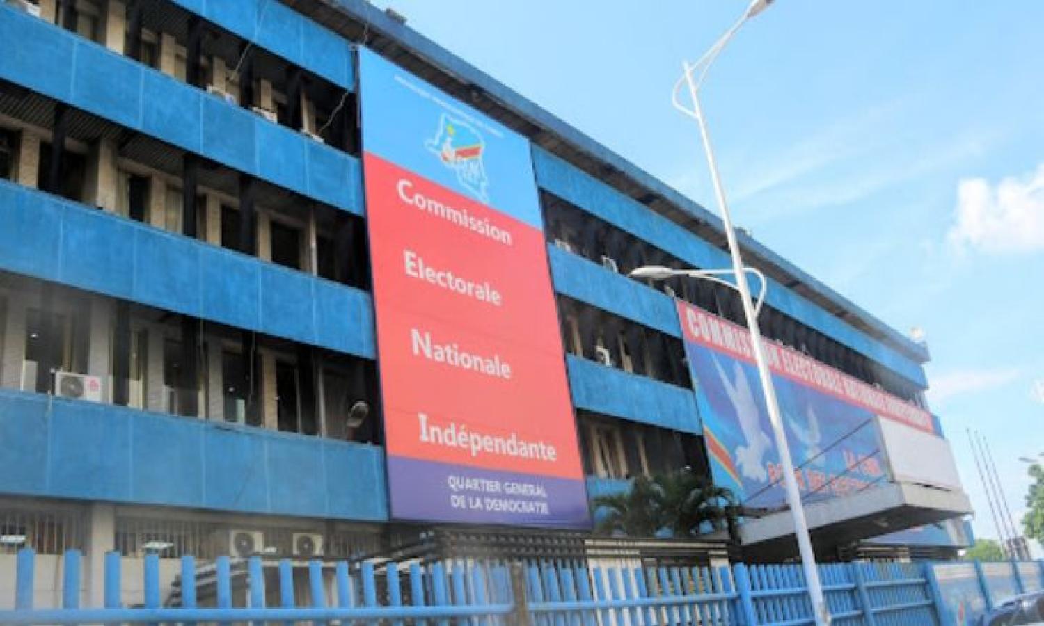 Bâtiment abritant la CENI à Kinshasa