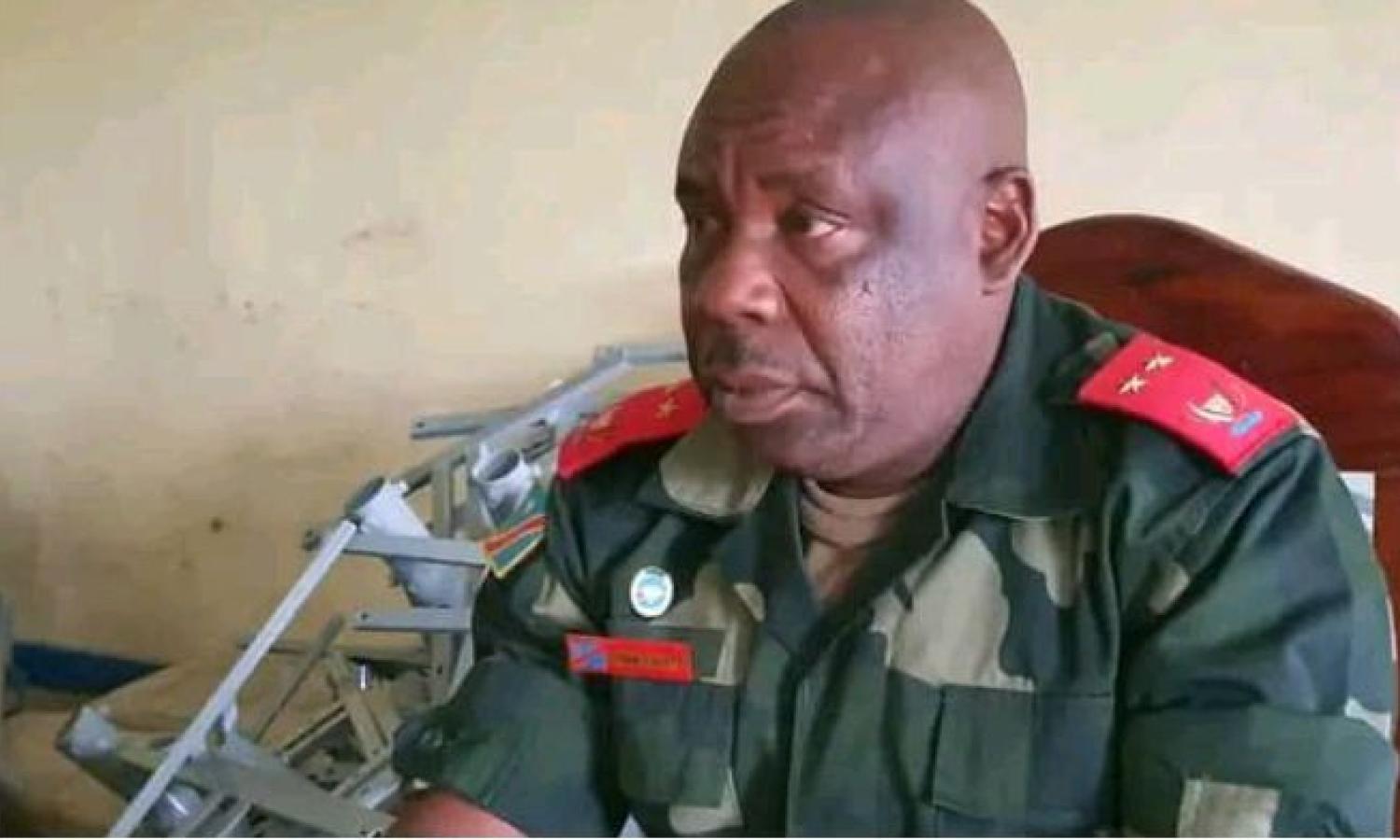 Le gouverneur militaire du Nord-Kivu Cirimwani Nkuba