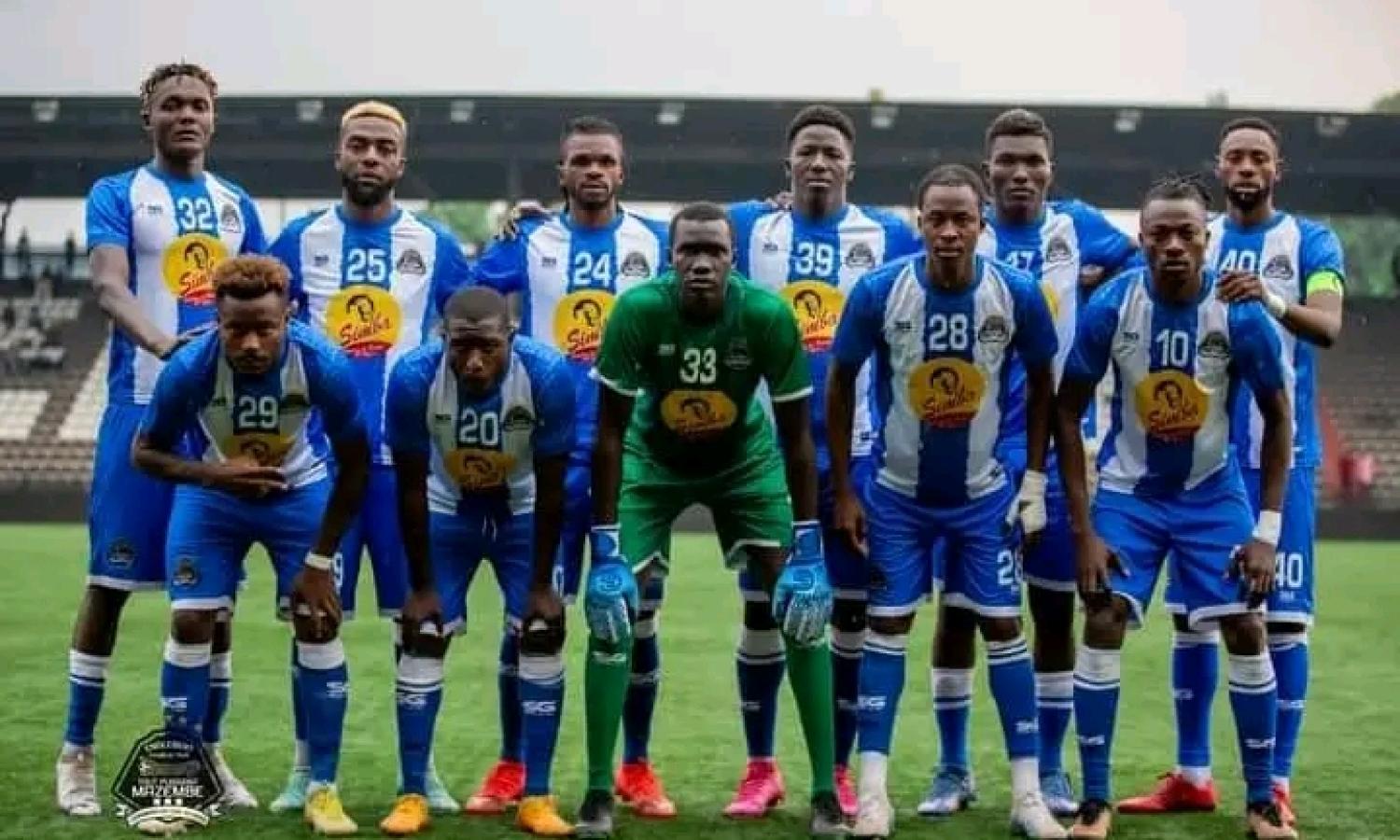 L'équipe du Tout Puissant Mazembe 