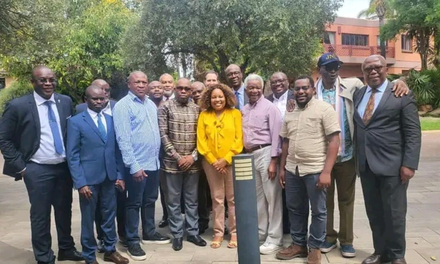 Photo d'illustration des délégués de Congo ya Makasi à Pretoria 