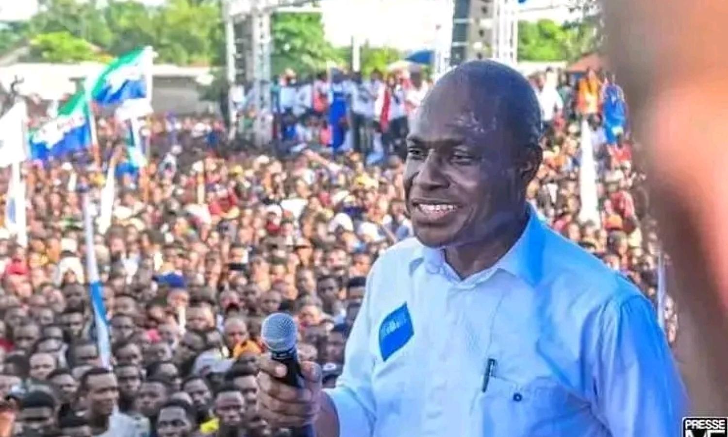 Martin Fayulu, candidat malheureux à l'élection présidentielle de 2018