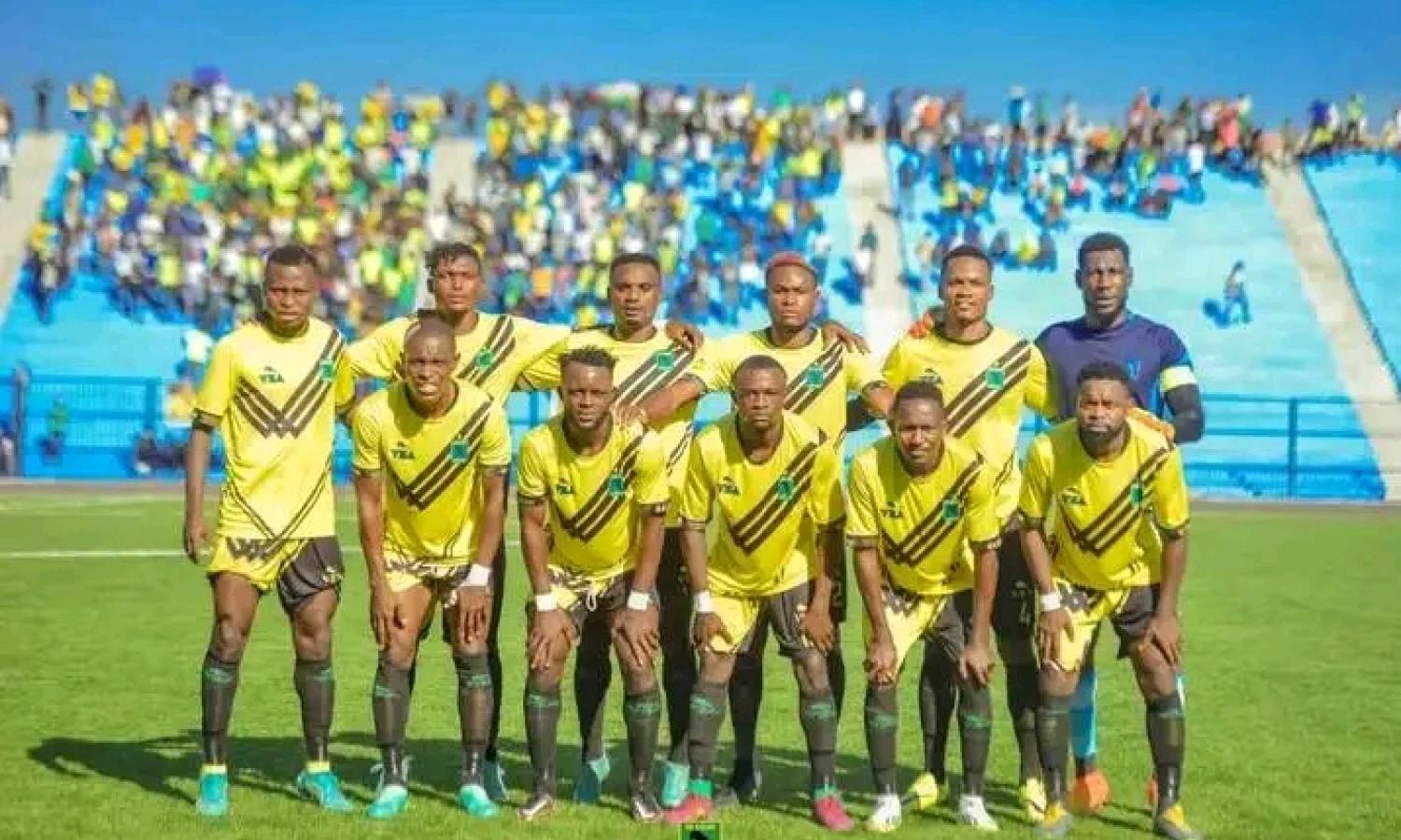 Les joueurs de l'AS VClub 