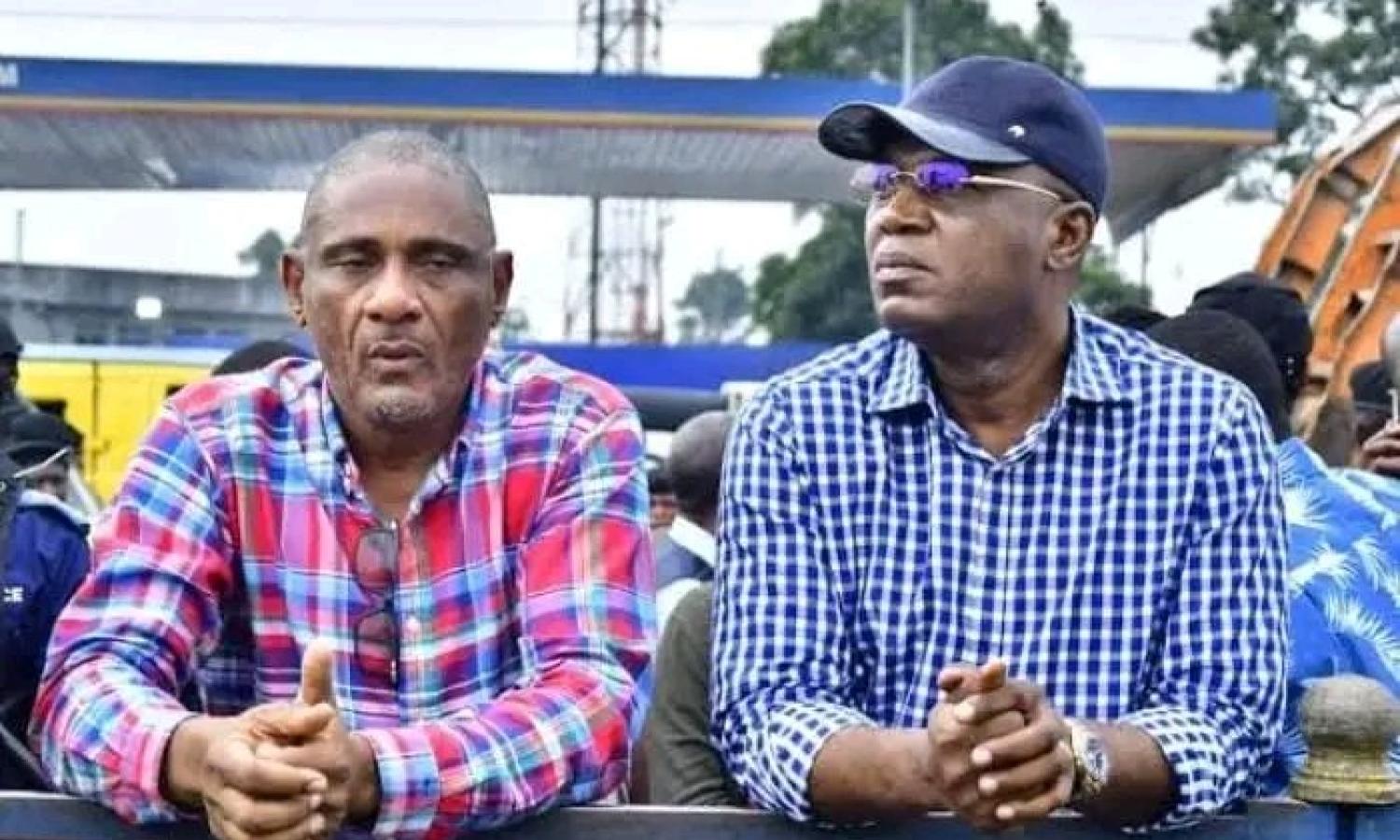 Gecoco Mulumba et Gentiny Ngobila 