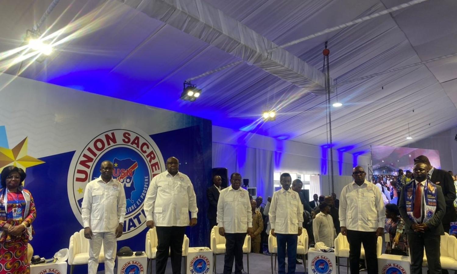 Les hauts cadres de l'Union Sacrée de la Nation 