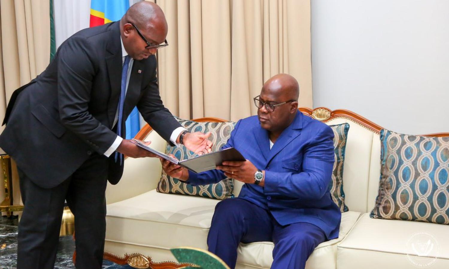 Félix Tshisekedi et Sama Lukonde 
