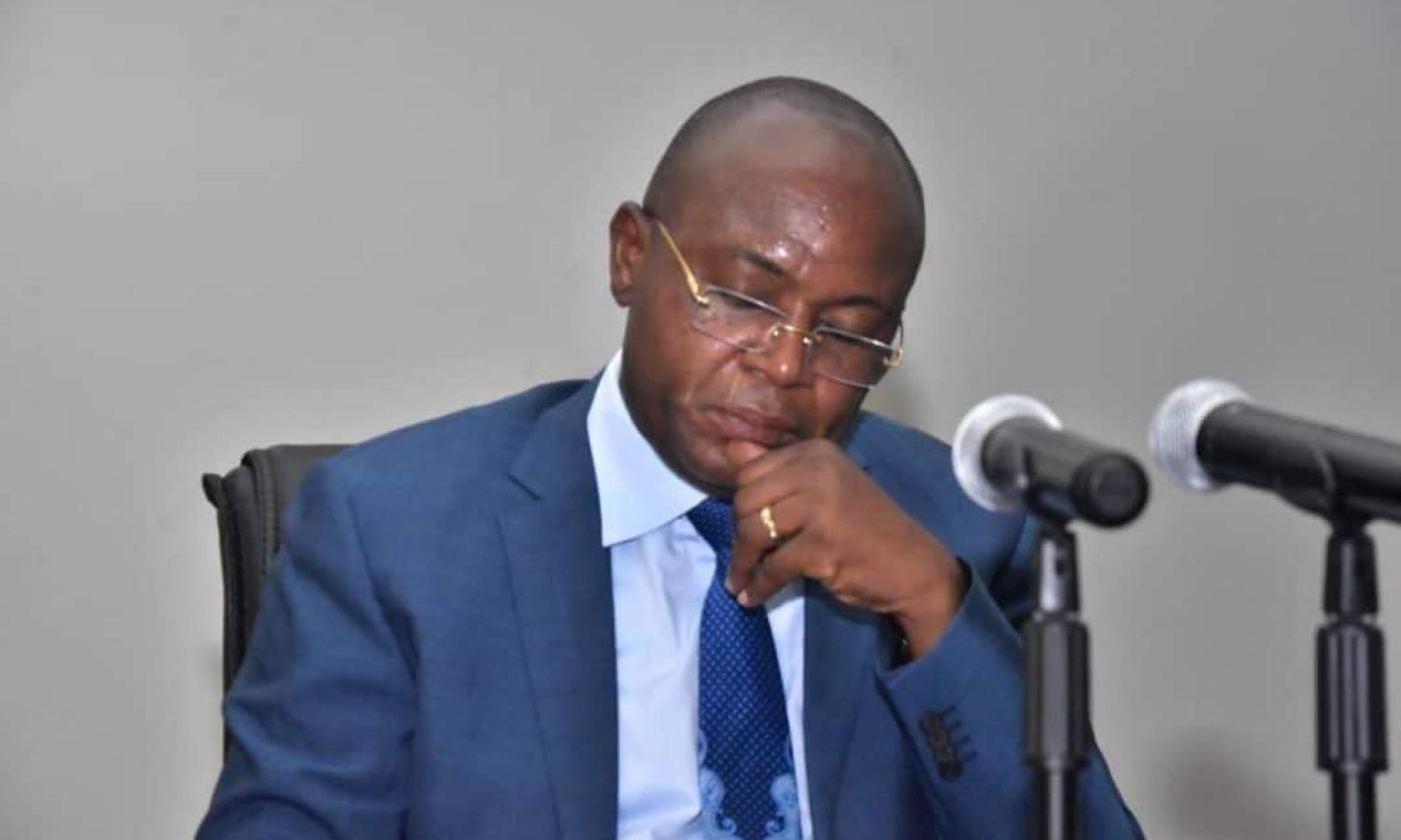 Le gouverneur Gentiny Ngobila Mbaka 