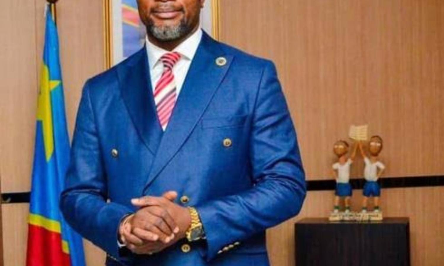 Tony Mwaba, le Ministre de l'EPST. 