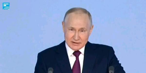 Le président russe Vladimir Poutine
