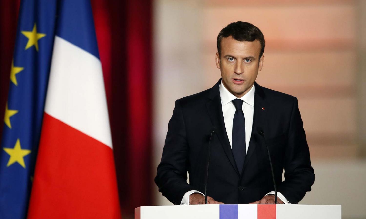 le chef de l'Etat francais