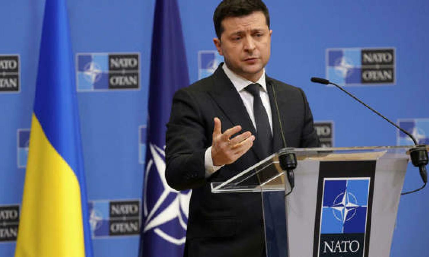 le President ukrainien a besoin du soutien de l'occident