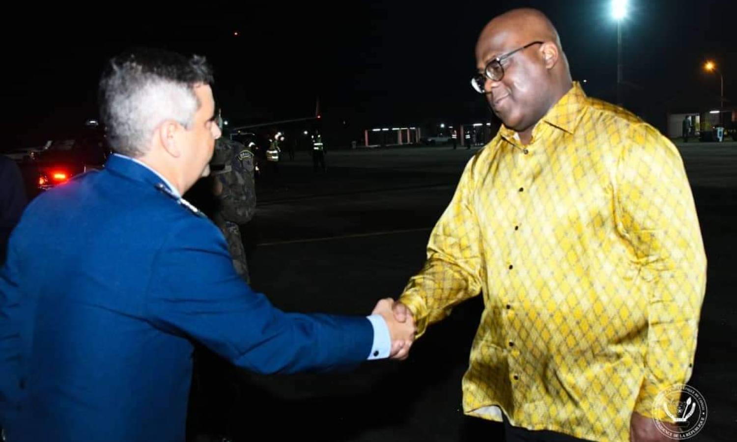 Félix Tshisekedi et Luiz Inacio Lula da Silva.